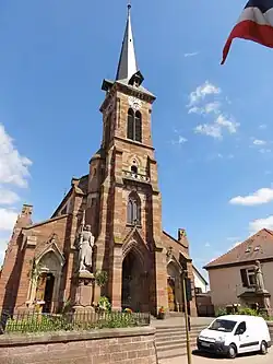 Église Saint-Mathias.