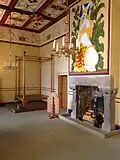 L'intérieur restitué du château.