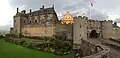 Vue panoramique du château.