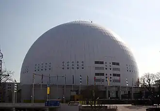 Description de l'image Stockholm Globe Arena.jpg.