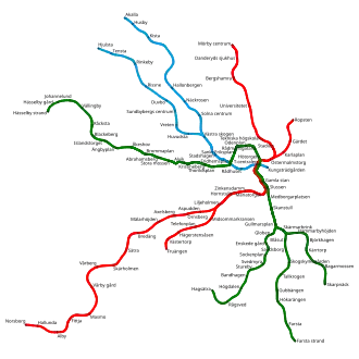 Image illustrative de l’article Métro de Stockholm