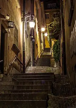 Une ruelle