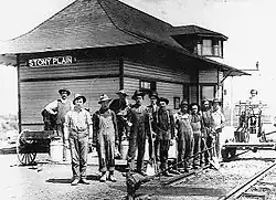 Gare, 1910.