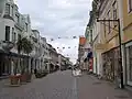 Storgatan, une des rues principales du centre-ville