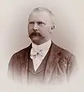Antoine Iman Storm de Grave en 1879 (1856-1910) 1er&nbsp;lieutenant de cavalerie.