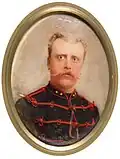Willem Adriaan Storm de Grave (1848-1883), lieutenant de cavalerie.