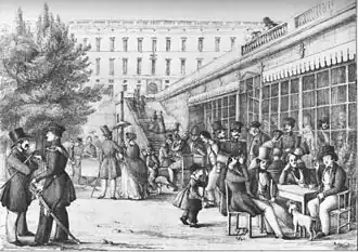 Strömpartern 1841.