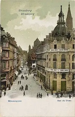 Rue du Dôme, 1900.