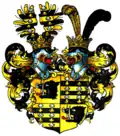 Armoiries unies des seigneurs / barons de Strachwitz de 1626/1630