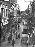 La rue Lipscani dans les années 1930.