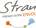 Logo de la STRAN de 2009 à 2024 (le slogan d'origine était : Voyagez par nature !)