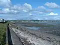 Stranraer et les rives du Loch Ryan, vu de l'extrémité nord-est de la ville