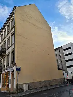 Immeuble d'angle.