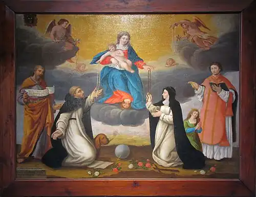 Église dominicaine à Strasbourg, vers 1635.