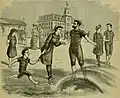 Modèles de costumes de bain des grands magasins Strawbridge & Clothier en 1883.