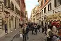 La rue commerçante
