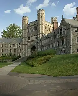 Université de Princeton, New Jersey, style néo-Tudor.