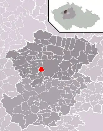 Localisation de Studeněves