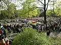 La Crucifixion dans le Kurpark en 2009