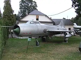 Vue de l'avion.