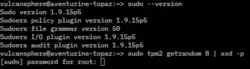 Description de l'image Sudo on Linux screenshot.png.