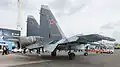 Tuyères à poussée vectorielle du Su-35S.