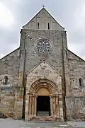 Eglise Saint-Thomas-de-Canterbury dans l'abbaye cistercienne.
