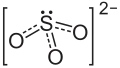 Ion sulfite