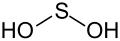 Acide sulfoxylique