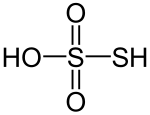 Acide thiosulfurique