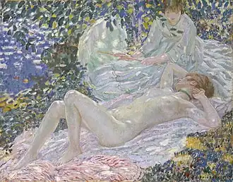 Summer, huile, 1914, Metropolitan Museum of Art.
