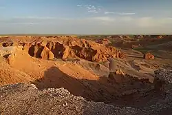 Bayn Dzak (Flaming Cliffs), la localité type de la Formation de Djadochta