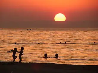 Coucher de soleil à Avşa