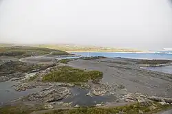 Un lac de barrage.