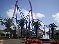 Vue générale de l'attraction.
