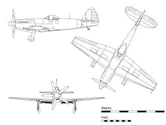 vue en plan de l’avion