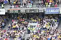 Supporters de la tribune Ouest.