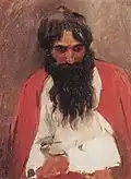 Strelets à la barbe noire, 1879, galerie Tretiakov.