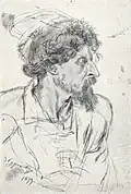 Strelets au chapeau, 1879, galerie Tretiakov.