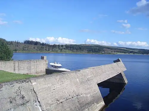 Réservoir de Fláje.