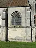 6e&nbsp;travée du bas-côté sud (1re&nbsp;campagne).