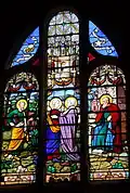 Vitrail de la Visitation.