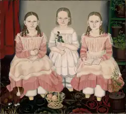 Susan Waters&nbsp;(en), The Lincoln Children, 1845.