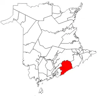 Carte de la circonscription