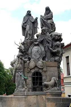 Saint Jean de Matha, saint Félix de Valois et saint Ivan (cs).
