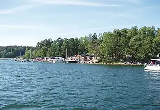 Svartsö près d'Alsvik.