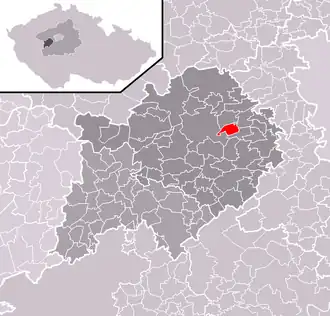 Localisation de Svatý Jan pod Skalou