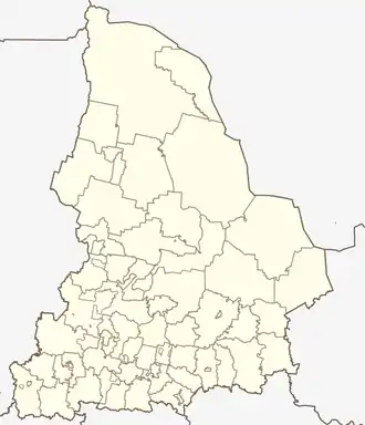 (Voir situation sur carte : oblast de Sverdlovsk)