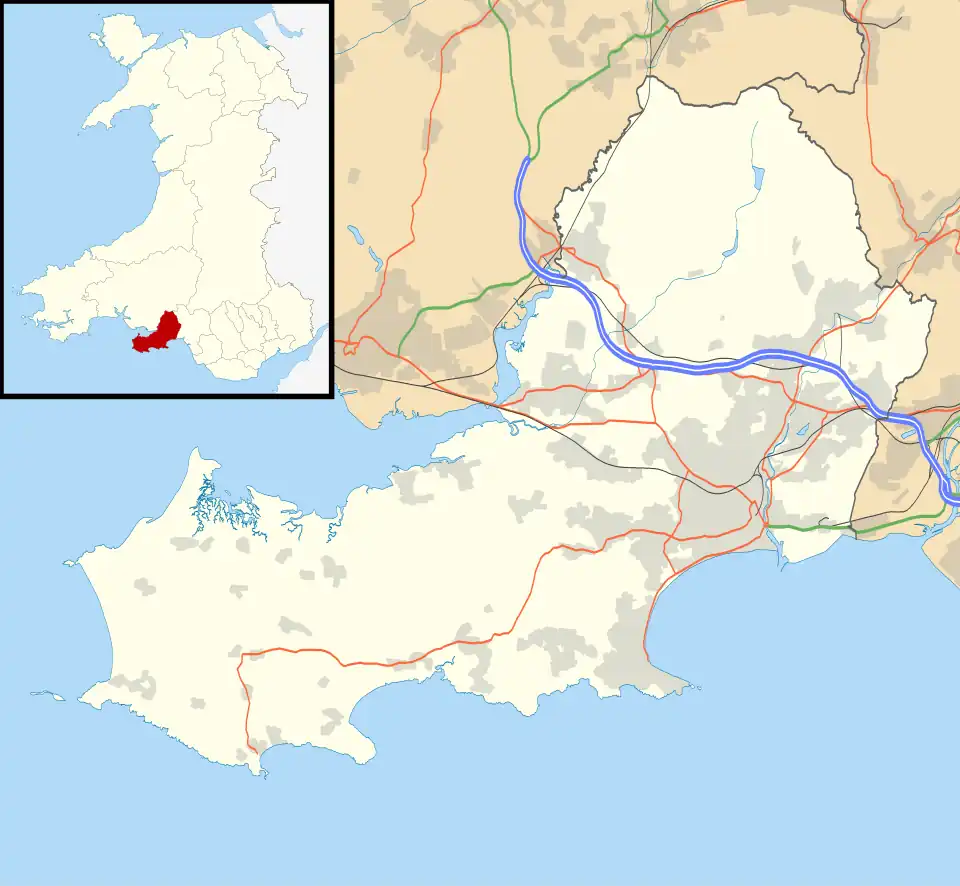 (Voir situation sur carte : Swansea)
