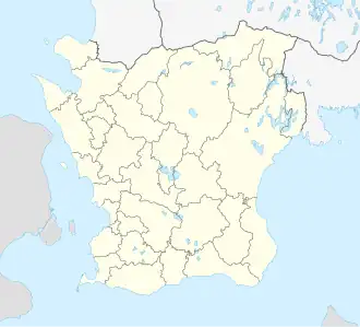 Voir sur la carte administrative de la comté de Scanie